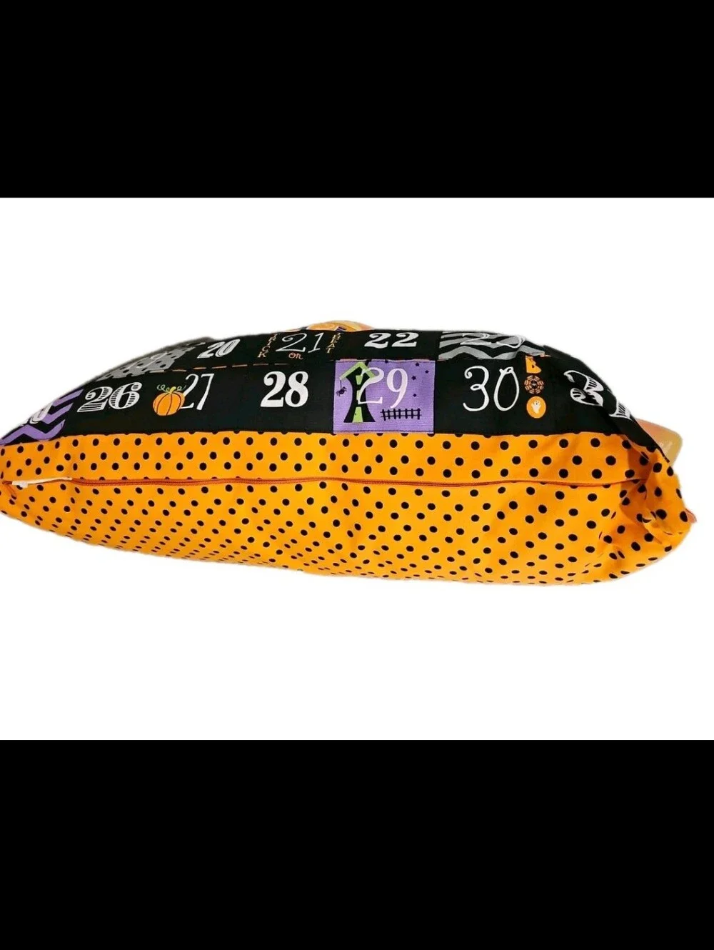 Halloween Countdown Throw Pillow w/ Candy Corn Day Marker by Candy Corn Lane 27